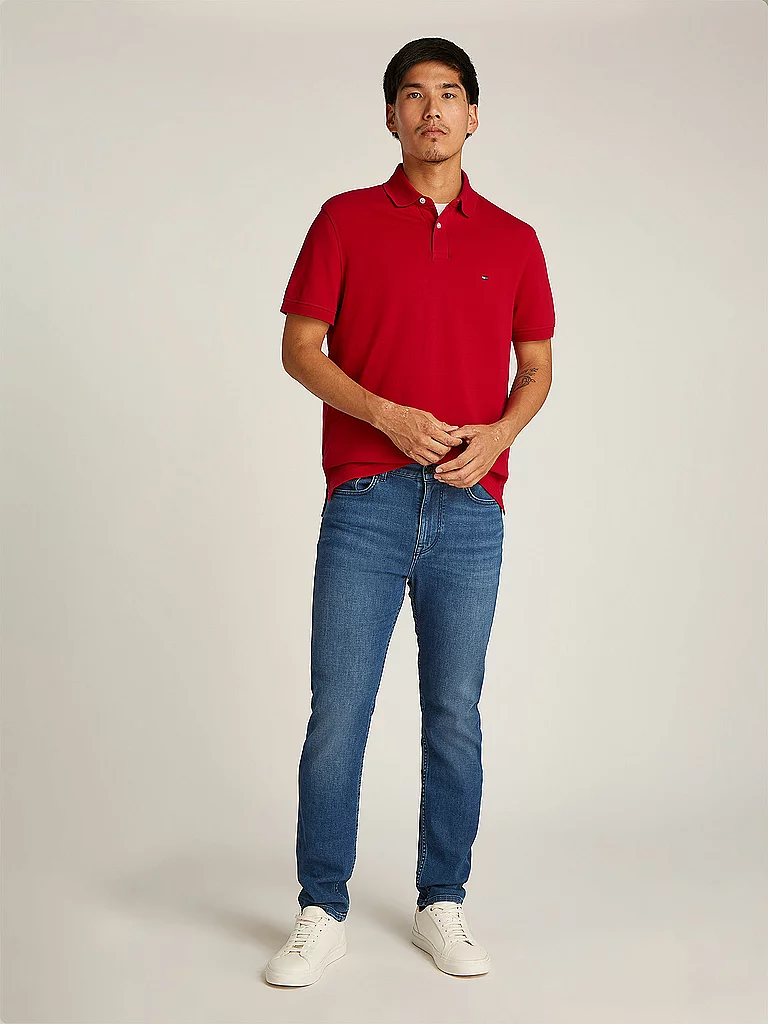 Tommy Hilfiger Poloshirt Regular Fit rot   S herren 6